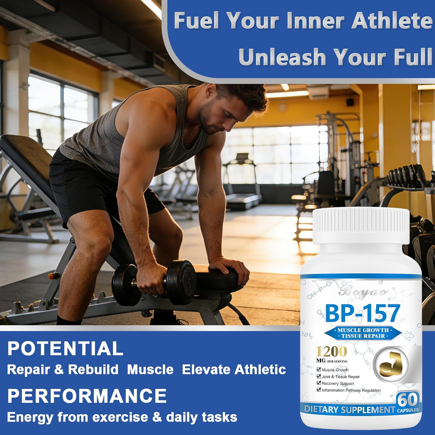 BP157 Capsules Collagen - 1200Mg - Image 4