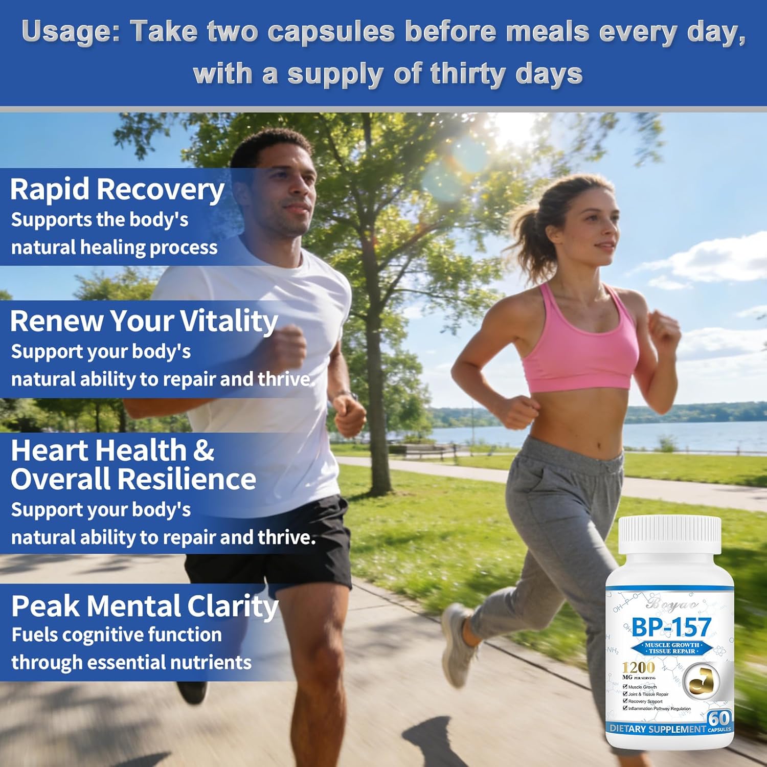 BP157 Capsules Collagen - 1200Mg - Image 7