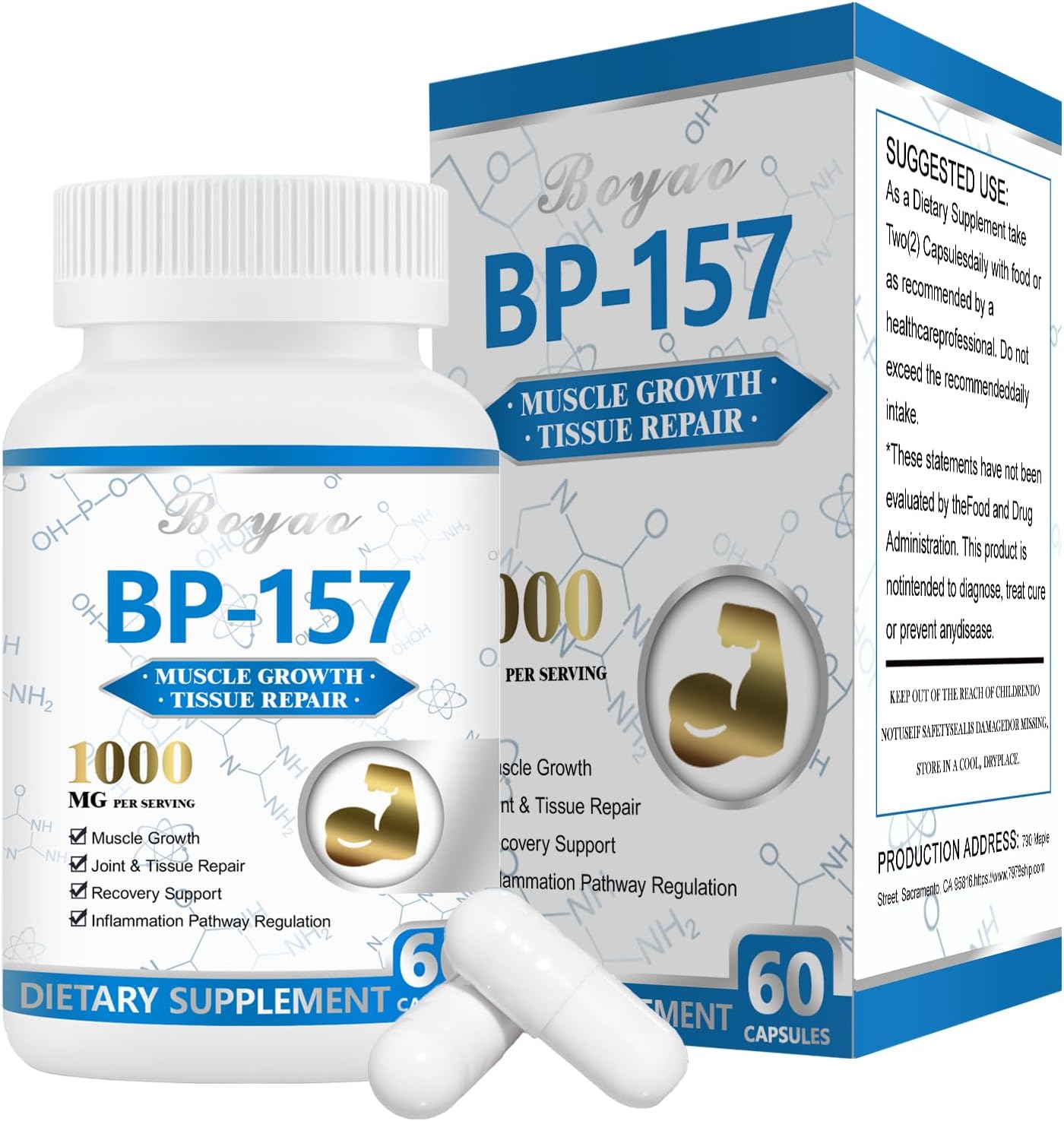 BP157 Capsules Collagen - 1000Mg