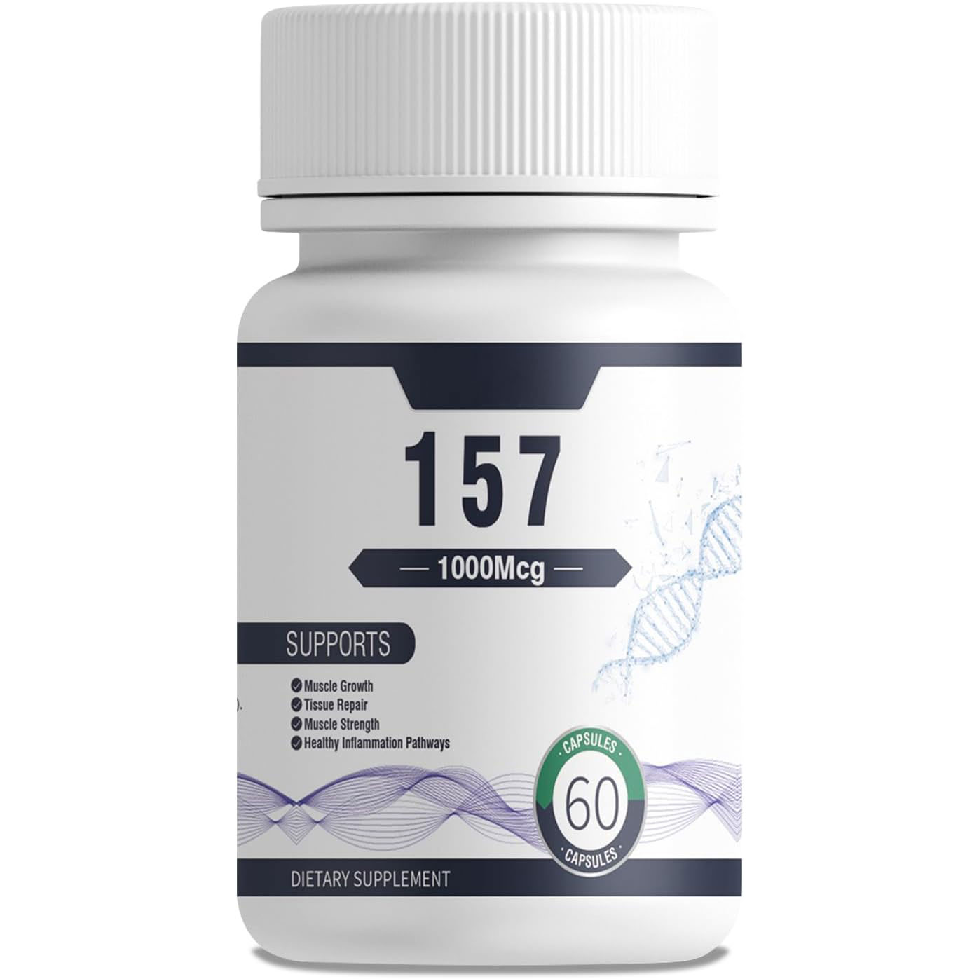 BP-157 60 Count,1000Mcg Dietary Supplement Capsules